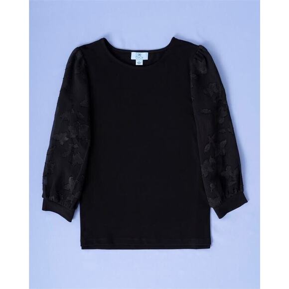 Cece Lace-sleeve Top New with Tags - Picture 4 of 5